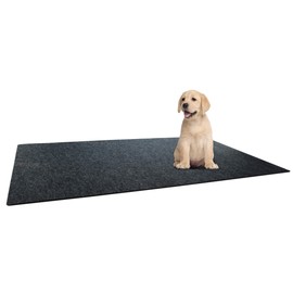 Drymate Heavy Duty Washable Potty Pad, Reusable Black Charcoal Pee Pad for Puppy Training – Absorbent/Waterproof – Protects Surfaces, Contains Liquids (USA Made) (XXL) (29.5 Inches x 48 Inches)