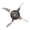 Blender Blade, 12 Teeth, Stainless Steel, Easy to Clean, Fits