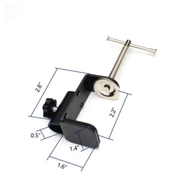 Anmeilexst 2 Pcs Adjustable Work Surface Mounting Bracket Retaining Clip, Small Equipment Cantilever Bracket