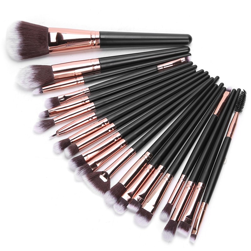 20Pcs/Set Makeup Brush Set Blush Face Powder Eyeshadow Cosmetic Brushes