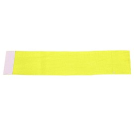 12.2x2.6 in Bright Colors Player Bands, Lightweight Portable Good Texture Captain Arm Bands, Elastic Nylon Hook&Loop for Youth for Adult(Yellow)