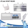 STORE FIXTURES DIRECT Pegboard Label Holder, Scannable UPC Ticket Display
