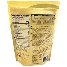 Gluten Free Pie Crust Mix | 18 oz. Bag | Gluten Free Mama's | Makes the Flakiest