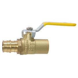 XFITTING Pex A 1/2 Inch x 1/2 Inch Pex A Expansion Female Sweat Ball Valve, 201-4-14=2XX, 2 Pieces