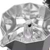 Stovetop Moka Pot, Moka Pot Portable Evenly Distributed Heat Aluminum