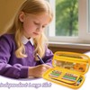 KKTONGXI Pencil Case, EVA Pencil Case 2 Compartments and Pen