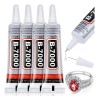 Pegamento Líquido LEDUO color plateado - 8 packs de 8