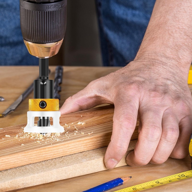 KOZTOL 4PCS Countersink Drill Bit Set, Counter Sink Drill Bit