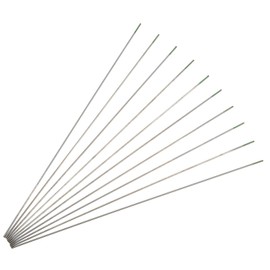 10Pcs TIG Welding Tungsten Electrodes Pure Rod Tungsten 1mm x 175mm / 0.04in x 6.9in Electrode Arc Needle for Welding Torch Thin Aluminum Steel Alloy