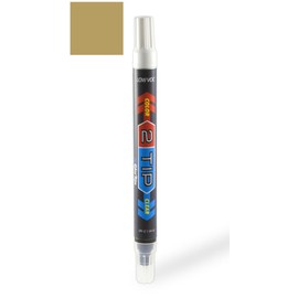 ColorRite 2Tip for Chrysler Pacifica Automotive Touch-up Paint - Light Sandstone Metallic Clearcoat FKG/PKG - Color-and-Clearcoat Package