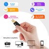 HAJAAN 600 Mbps USB WiFi Adapter 2.4/5.8Ghz Dual Band Wireless