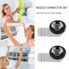 SOLUSTRE Air Conditioning Drain Hose Connector Elbow Fitting AC Condensate