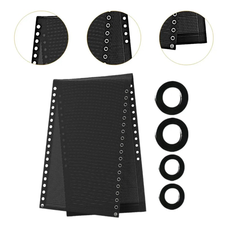 Lounge Chair Cloth Replacement Fabric Cloth Sling Black