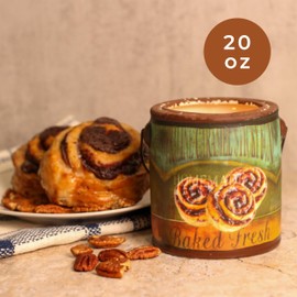 A CHEERFUL GIVER 95hr 20oz Scented Candle - Praline Caramel Sticky Buns - Multi-Wick Glass Candle - Gifts For Men and Women