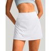 SANTINY Women's Pleated Tennis Skirt High Waited Athletic Skirts with