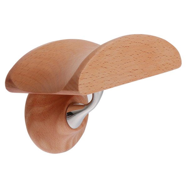 LALAFINA Wood and Alloy Headphone Stand Durable Headset Holder for