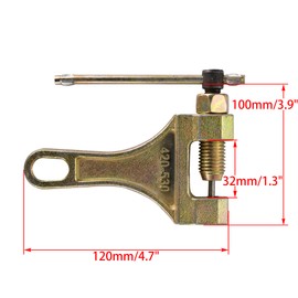 WOOSTAR Chain Breaker for #428 520 525 528 530 Chain Tool Bike Bicycle Motorcycle ATV Golden