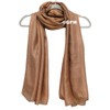GFM® Silky evening Scarf Shawl Wrap for Wedding Bridesmaids -