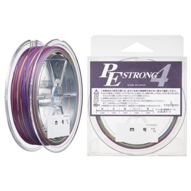 YAMATOYO PE Line Strong 4 300m 300 m No. 3 35.3 lbs (16 kg), 4 Pieces, 5 Colors (3.3 ft (1 m) / 5 m Marks)