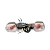 mokuo Motorcycle Front Turn Singal Assemblies Compatible with Honda Grom