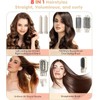 8-in-1 Foldable Blow Dryer Brush – Quick Dry, Curl &