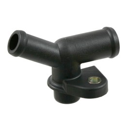 febi bilstein 22796 Cooling Water Flange for Cylinder Head, 1 Piece, Black