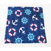 Navy Blue Nautical Kitchen Linens Set (5 Items Total) 2