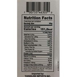 Threeline - Hígado de bacalao natural islandés en aceite propio, 121 g (3)