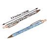 Maydahui Fashionable Leopard Pattern Retractable Ballpoint Pen, Set of 8,