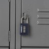 BRINKS - 40mm 4-Dial Resettable Sports Padlock - Zinc Die-Cast