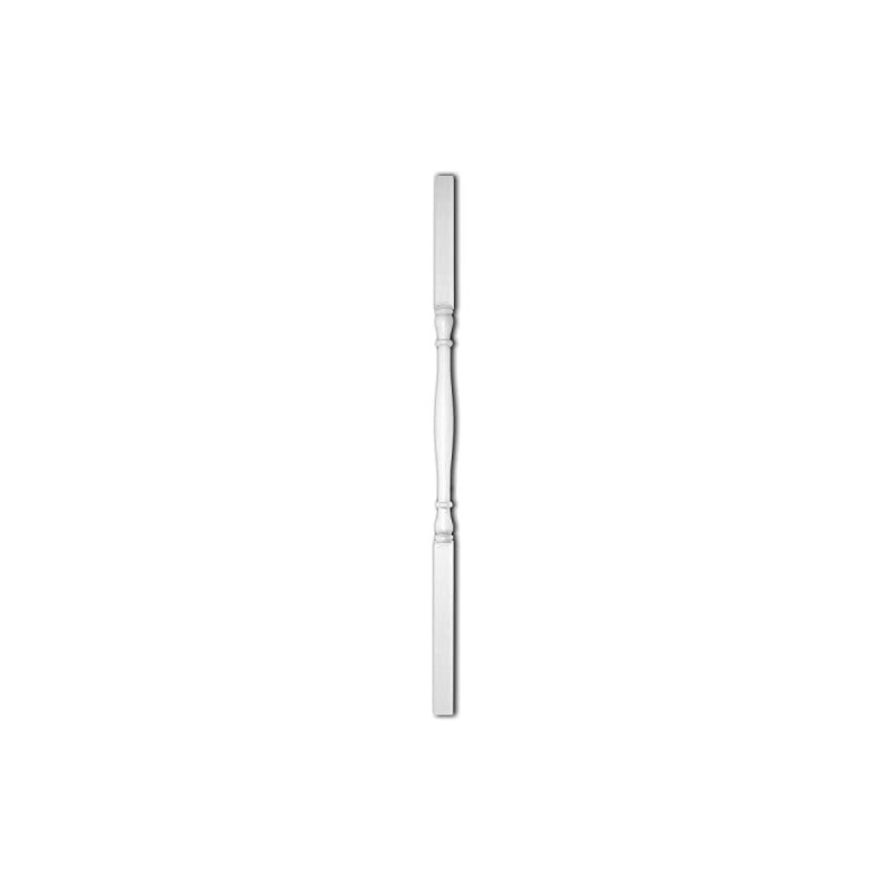 Burbidge Edwardian Spindle Primed White 32x32x900mm | EM090W
