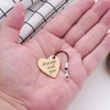 Little Pocket Hug Gift, Always with You Steel Token, Double