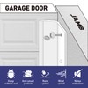 FOSLUOC Garage Door Seal Top and Side Seal Strip 34FT