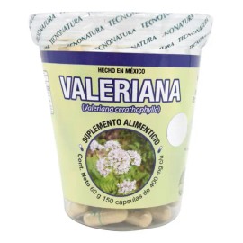 Valeriana 150 Cáp Tecnonatura Sabor Sin Sabor