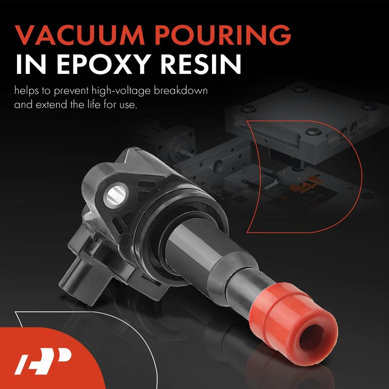 Paquete de bobinas de encendido de motor A-Premium compatibles con