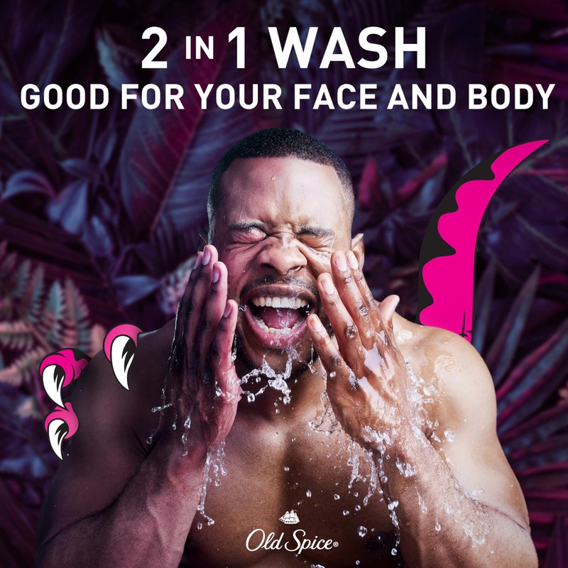 Old Spice Cleansing Body Wash for Men, 3X Defense, 24/7