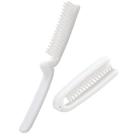 LINEASTORIA Wig Brush - folding brush - Perfect for Synthetic Wigs, Hair Extensions & Human Hair