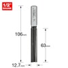 Two Flute Cutter 12.7mm Diameter