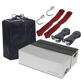 AQUARM Universal Kayak Carrier Kit Kayak Foam Blocks for Roof Soft Standard Replacement Car Top Roof Racks Pads with Tie-Downs, 12 inch