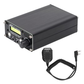 8 Band Radio Transceiver QRP SSB SDR Transceiver BNC Antenna Transceiver Microphone Kit With Multiple Interfaces(No Power Supply ) without Battery
