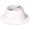 Juno Lighting V3024 WWH LED Conical Baffle Trim Round White VuLite, 6 Inch