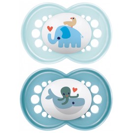 MAM 2 Soothers Original Classic 6 Months and up