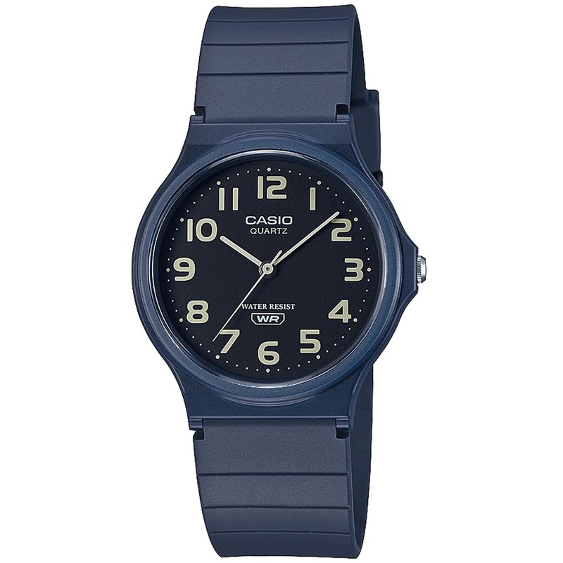 Casio MQ-24 Series Standard Wristwatch, navy, Casual
