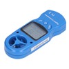 3V Digital Anemometer Multipurpose Handheld Wind Speed Meter Blue Temperature
