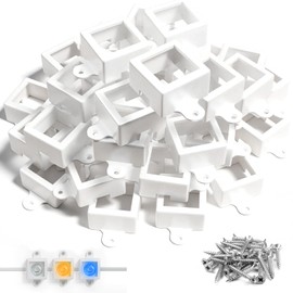 Light Clips for Govee H805/H705 Outdoor Lights with Screws Secure Mounting Brackets for Govee Permanent (H805/H705) Non-Pro Version Outdoor Lights(45)