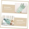 BIUDECO 1 Pair Gel Gloves Women Gels Hand Grooming Glove
