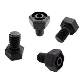 Self Spares - 4 Pack (40mm) Universal Cooker Oven Feet Adjustable Screw Feet for Hotpoint, Ariston or Indesit, AEG, Electrolux or Zanussi, Beko, Blomberg, Grundig