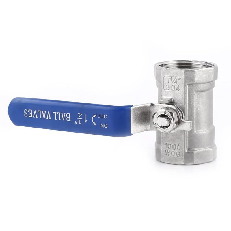 Walfront ボールバルブ 6つのサイズ 304のステンレス鋼 球弁 BSP 6つのサイズ 3 4 "