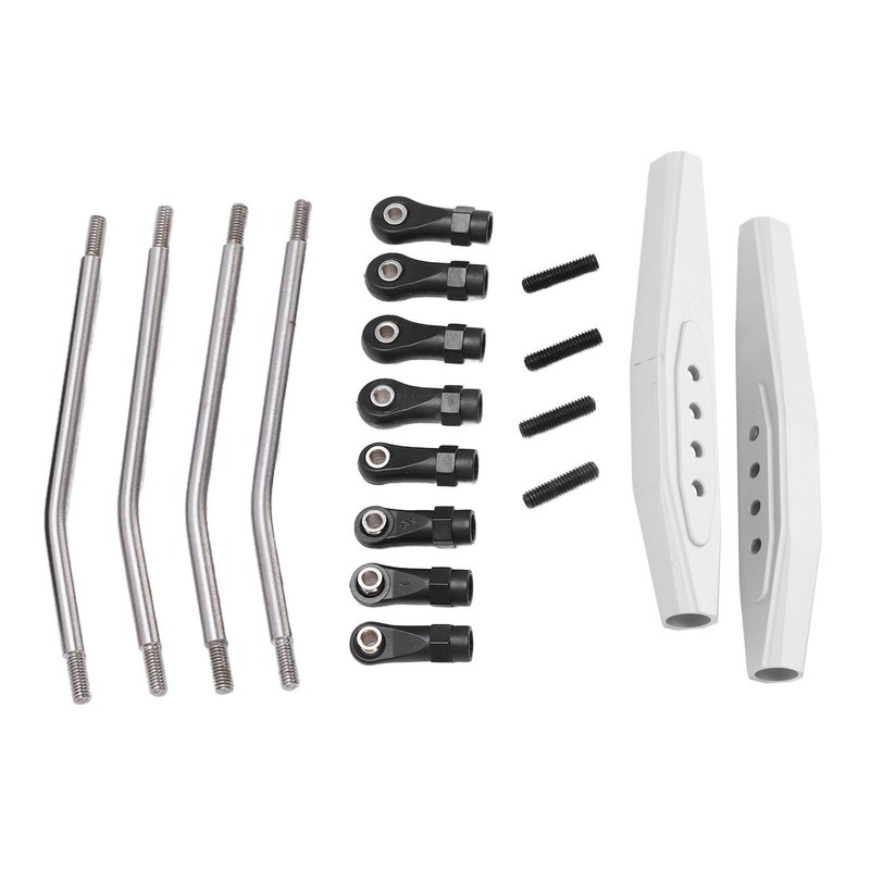 RC Metal Rear Trailing Arms with Suspension Linkage Link Rod