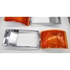 Headlight Bezel and Turn Signals - Compatible with International 4900